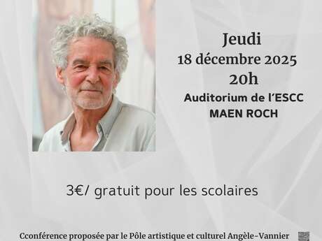 Conférence Le sacré dans l'art  avec Bruno Dufour-Coppolani