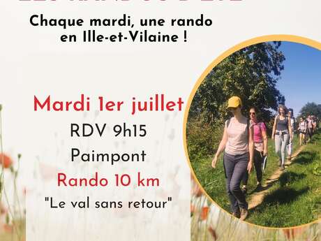 Rando d'été des mardis - Le Val sans retour
