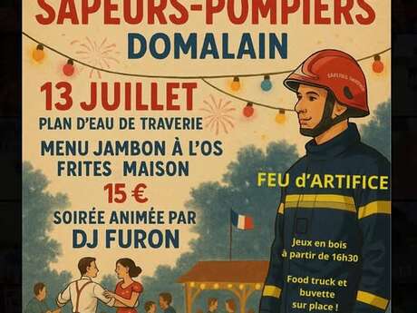 Bal des Pompiers et Feu d'Artifice | Domalain