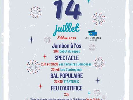 Fête du 14 juillet | Châtillon-en-Vendelais
