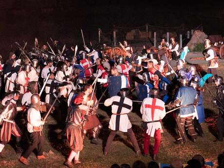 Spectacle 1488, l'Archer Anglais et son Marché et animations