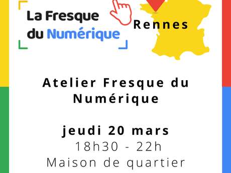Atelier de la fresque du numérique