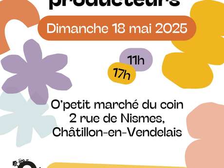 Marché de Créateurs et Producteurs à Châtillon-en-Vendelais