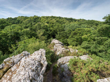 Les roches du Saut-Roland