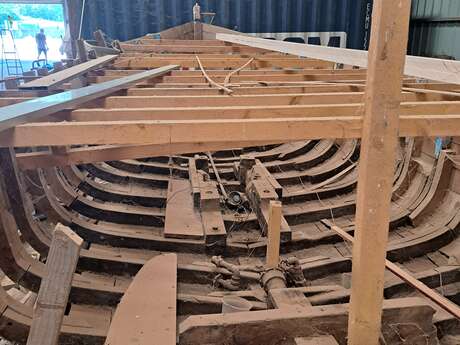 Visite d'un atelier de restauration de bateaux avec Amarinage - Redon