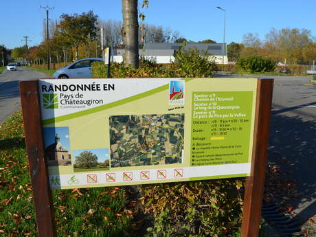 Sentier de promenade N°9 Piré-sur-Seiche - Chemin de l'écureuil