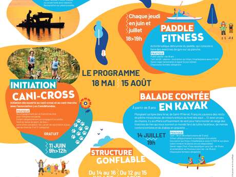 Paddle Fitness à la Base de Loisirs de la Haute-Vilaine