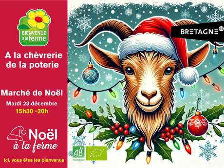 Marché de Noël à la ferme