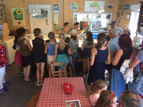 Echappées Baie - A la ferme : glaces artisanales