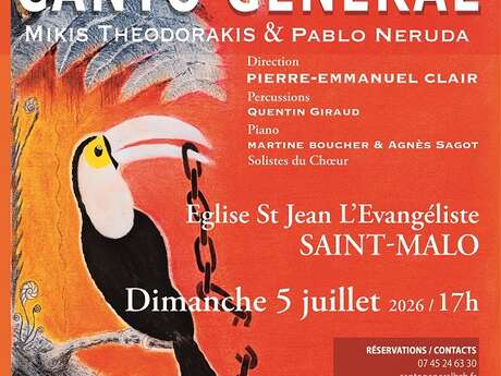 Concert Canto General - Pablo Neruda et Mikis Theodorakis