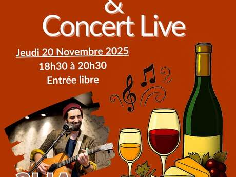 Vins primeurs & concert live Vins primeurs & concert live