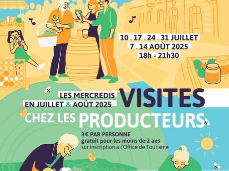 Visites chez les Producteurs | 23 juillet 2025