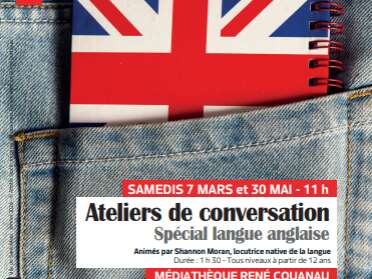 Ateliers de conversation : spécial langue anglaise