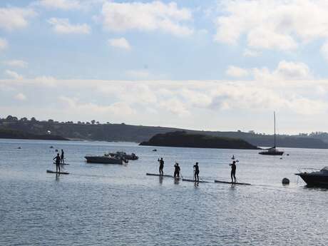 Balade ou yoga sur la Rance en Paddle