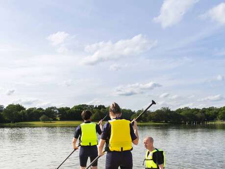 Activités nautiques à la base de loisirs de la Haute-Vilaine