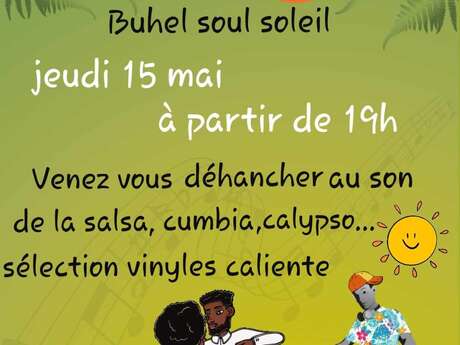 Apéro Vinyles danses latines "Buhel SOUL'SOLEIL"