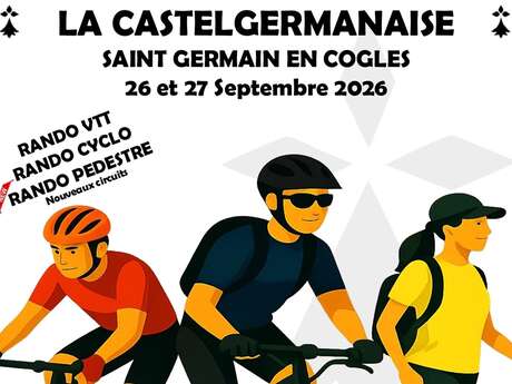 CastelGermanaise - Parcours VTT, cyclotourisme et marche à pied