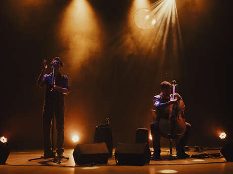 Matthieu & Camille Saglio, concert violoncelle, voix | Château des Bretonnières