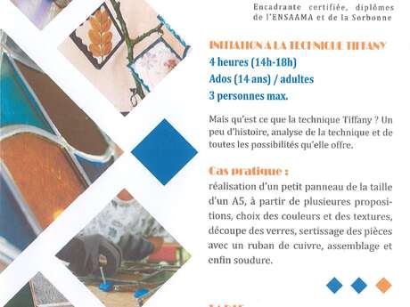 Stage découverte - Vitrail Tiffany