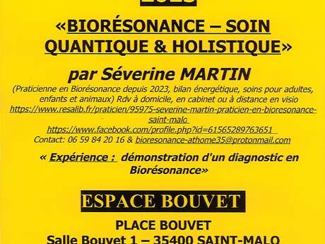 Biorésonance - soin quantique et holistique par Séverine Martin