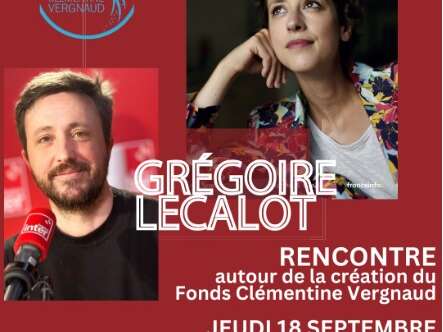 Rencontre avec Grégoire Lecalot - en présence des Docteurs Gwenaël Roth et Marc Pracht