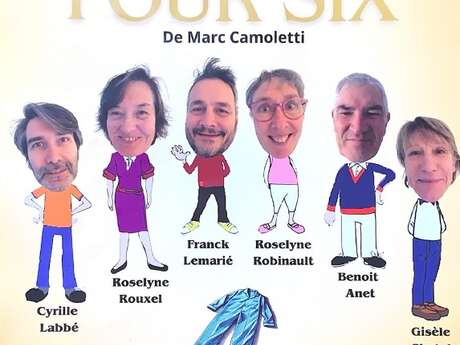 Pyjama pour six - Théâtre Pyjama pour six - Théâtre