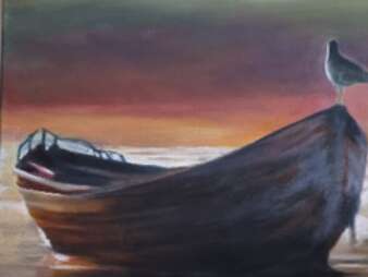 Exposition à la ferme des Carah-meuh - Peintures et pastels