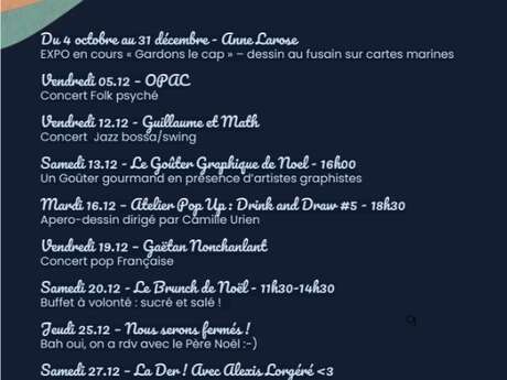 Les Animations du Bercail - décembre