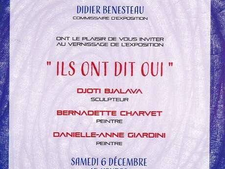 Exposition « Ils ont dit oui"