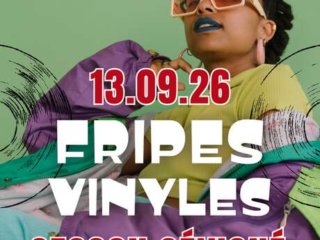 Vente de fripes et vinyles