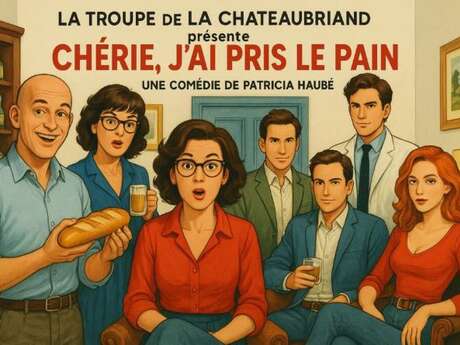 Chérie, j'ai pris le pain