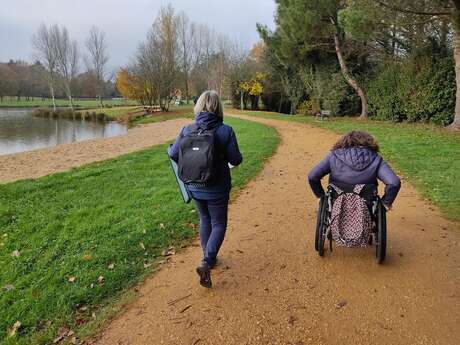 Circuit de l'étang de Buhel - accessible aux personnes à mobilité réduite