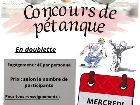 Concours de pétanque