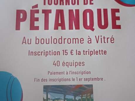 Tournoi de pétanque téléthon 2025