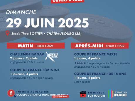 Coupe de France individuel de Palet | Châteaubourg