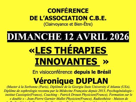 Conférence Véronique Duplan en direct du Brésil