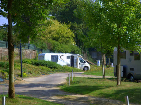 Aire de camping-cars de Bazouges-la-Pérouse