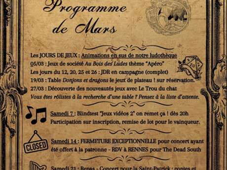 Banquet des possédés de la ville d'Ys !