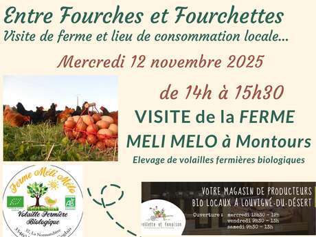 Entre Fourches et Fourchette - Visite de la Ferme Méli-Mélo