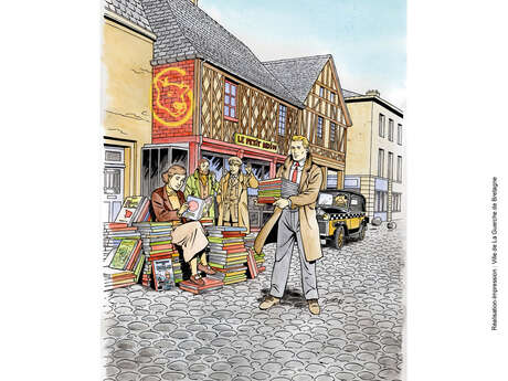 Exposition "Itinéraire d'un auteur de BD"