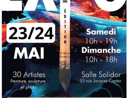 Exposition de peinture par Art Attitude
