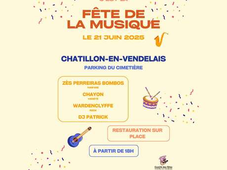Fête de la Musique | Châtillon-en-Vendelais