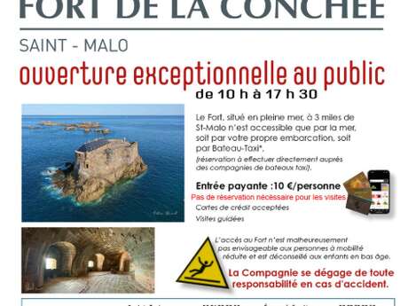 Les journées du patrimoine au fort de la Conchée