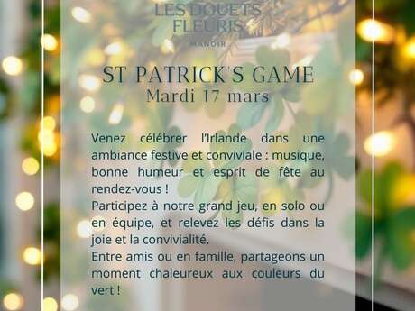Saint Patrick's Game au Manoir des Douets Fleuris