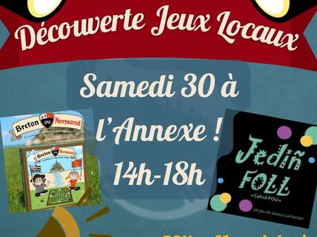Découverte jeux Locaux