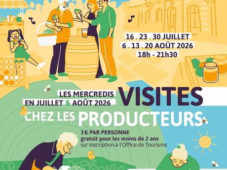 Visites chez les Producteurs | 12 août 2026