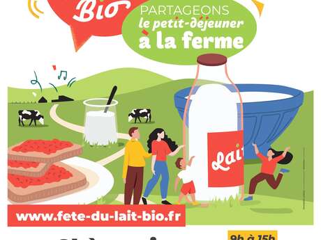 Fête du lait bio à la chèvrerie de la poterie