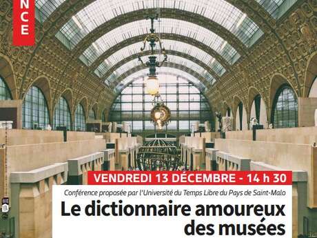 Le dictionnaire amoureux des musées