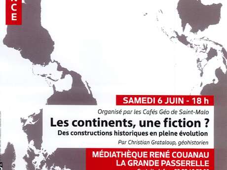 Conférence : Les continents, une fiction ?