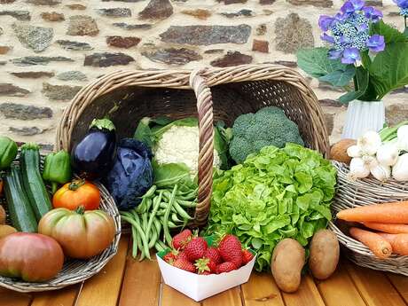 Vente à la ferme Bio chez Patricia